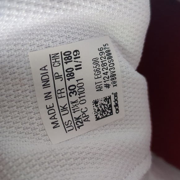 BNIB: Adidas Original Stan Smith C white leather sneakers-kids - Picture 6 of 7